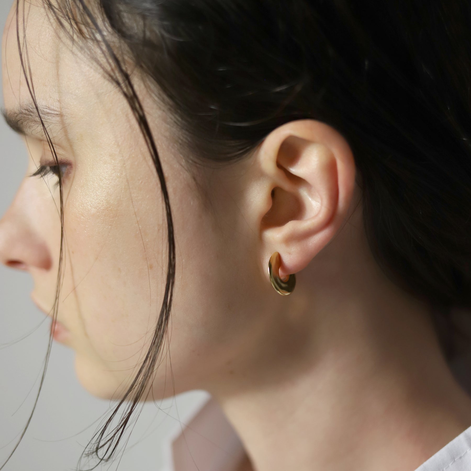 [ONLY STOCK] [ONLINE STORE Limited] flat circle pierce GD-S-