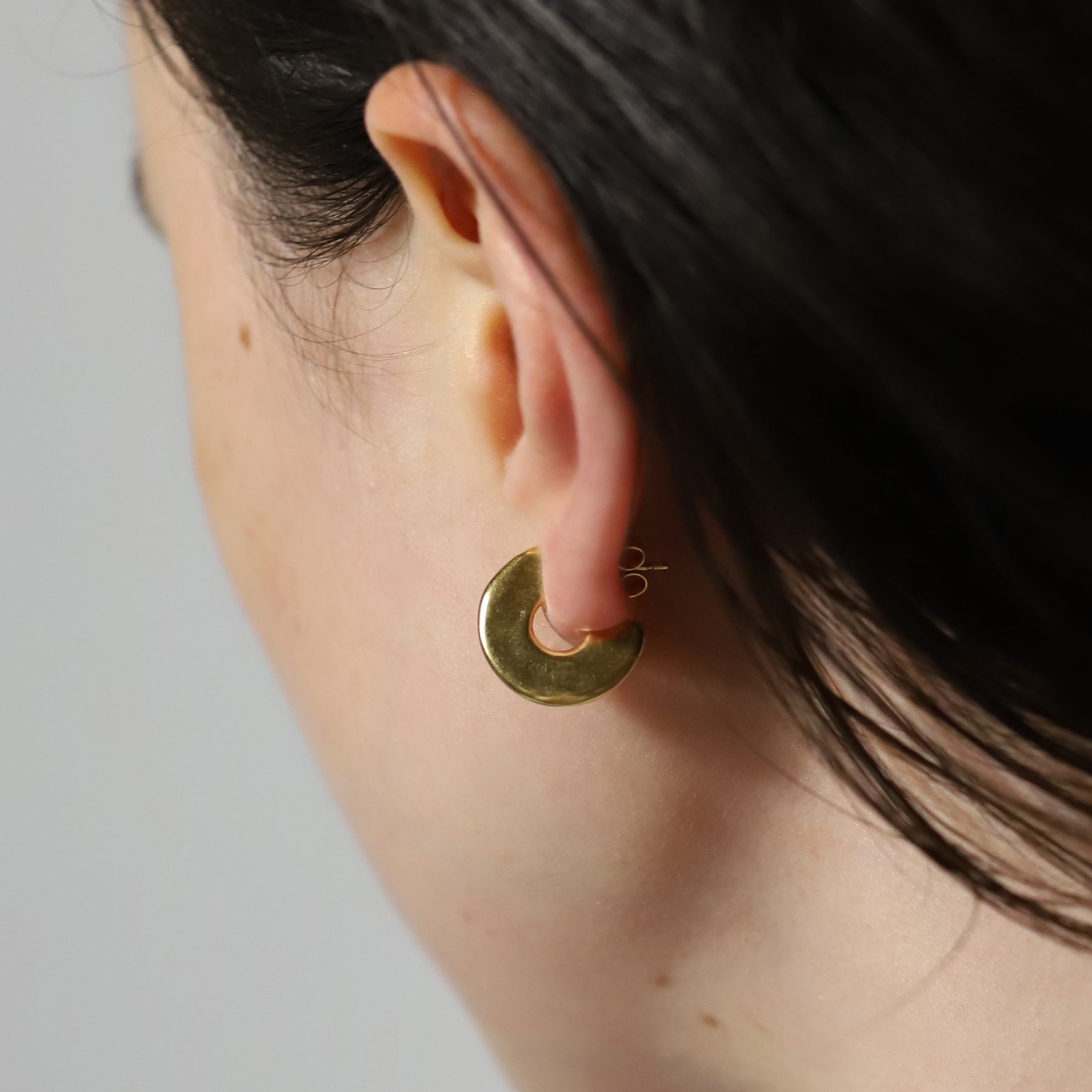 [ONLY STOCK] [ONLINE STORE Limited] flat circle pierce GD-S-