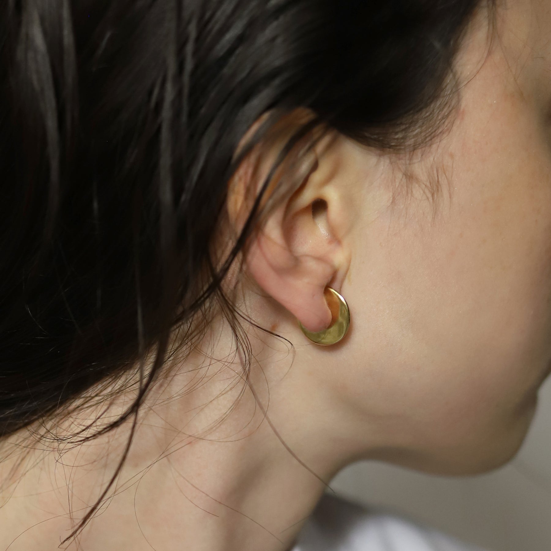 [ONLY STOCK] [ONLINE STORE Limited] flat circle pierce GD-S-