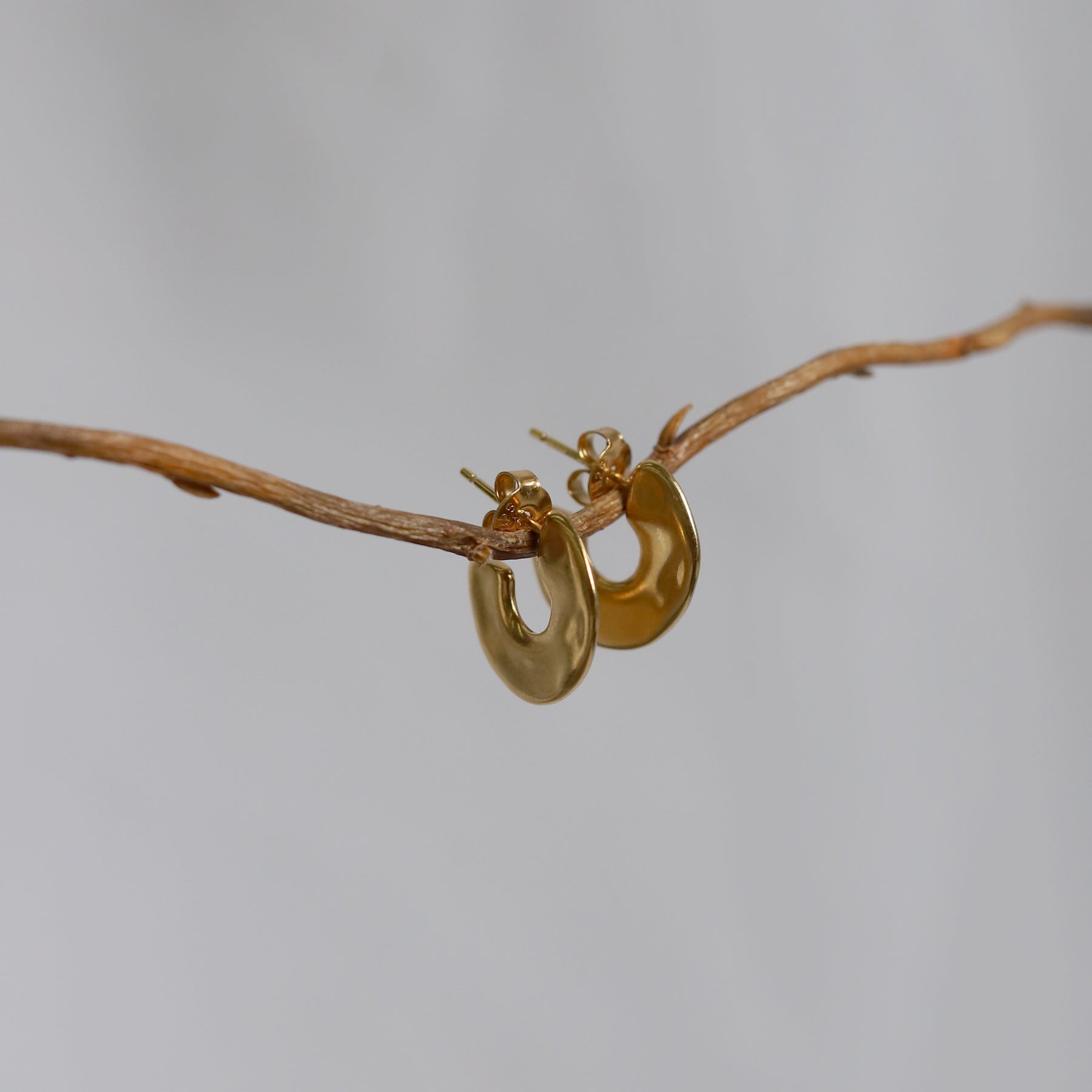 [ONLY STOCK] [ONLINE STORE Limited] flat circle pierce GD-S-