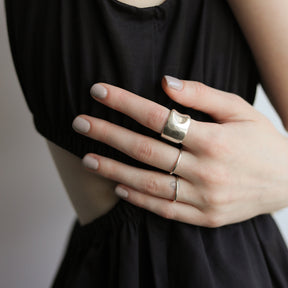 【moment】line ring