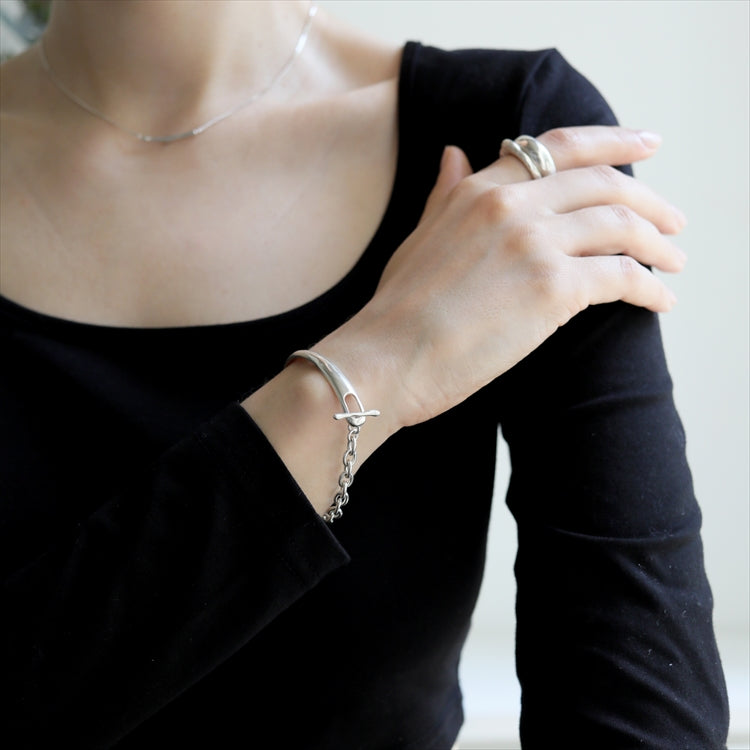 cuff chain bracelet