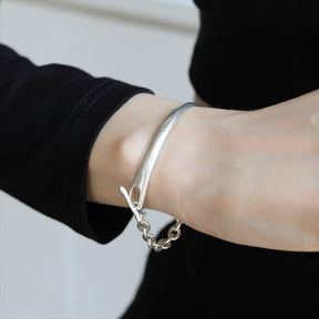 cuff chain bracelet