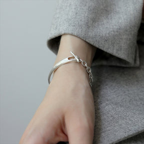 cuff chain bracelet