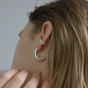 double line ear cuff