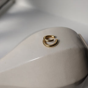 double line ear cuff