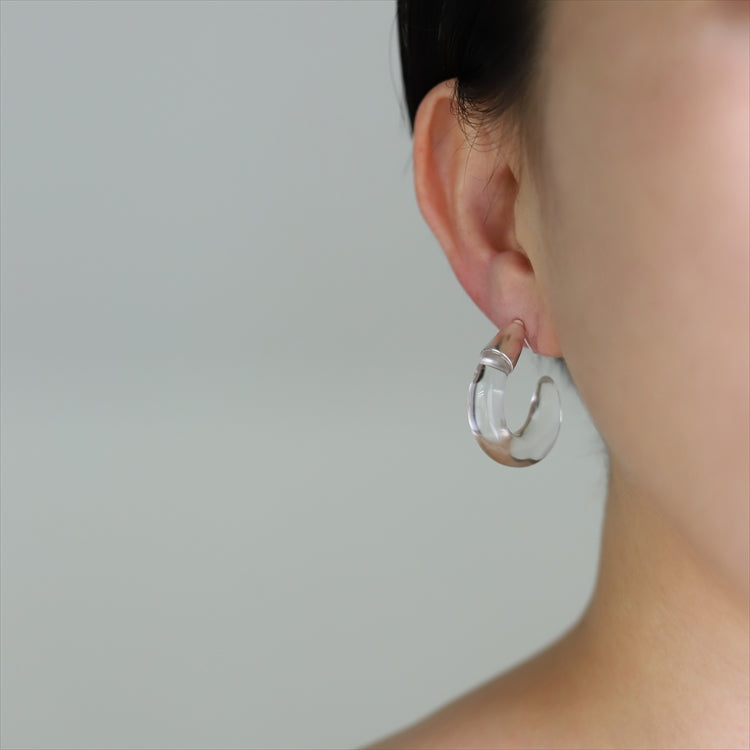 [ONLY STOCK] grass pool earrings SV