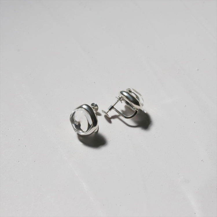 glass tow earrings