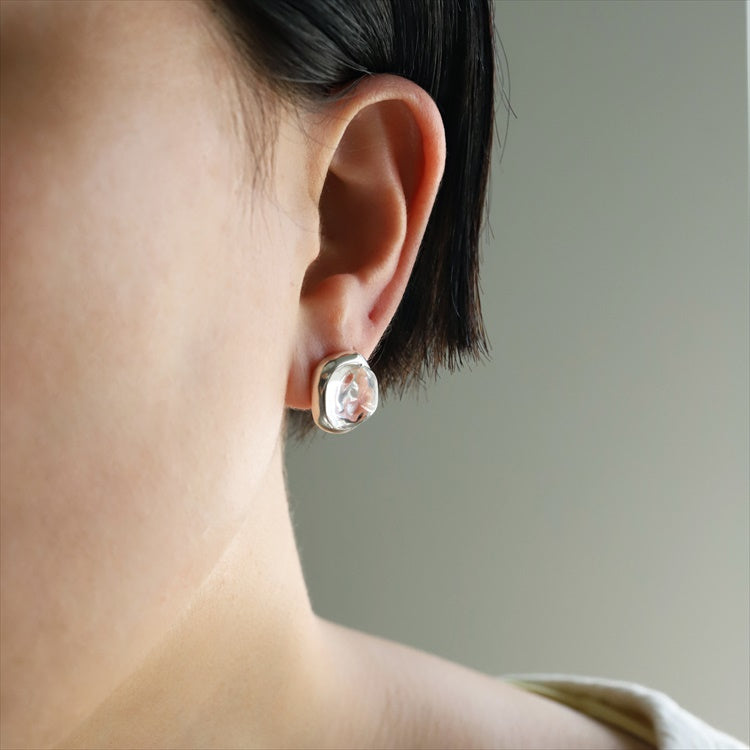 glass tow earrings