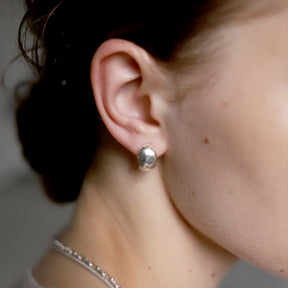 plum earrings