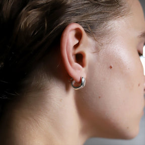 plum earrings