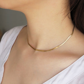 [ONLINE STORE限定] ワイドスネークチョーカー