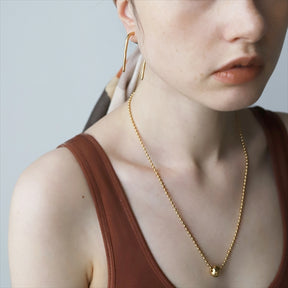 【ONLY STOCK】ベースプットネックレス