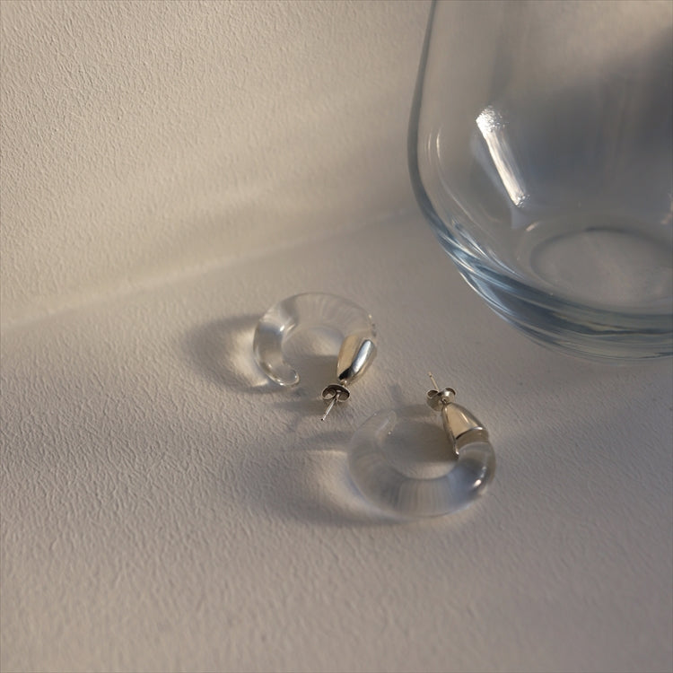 Glass pool piercing SV