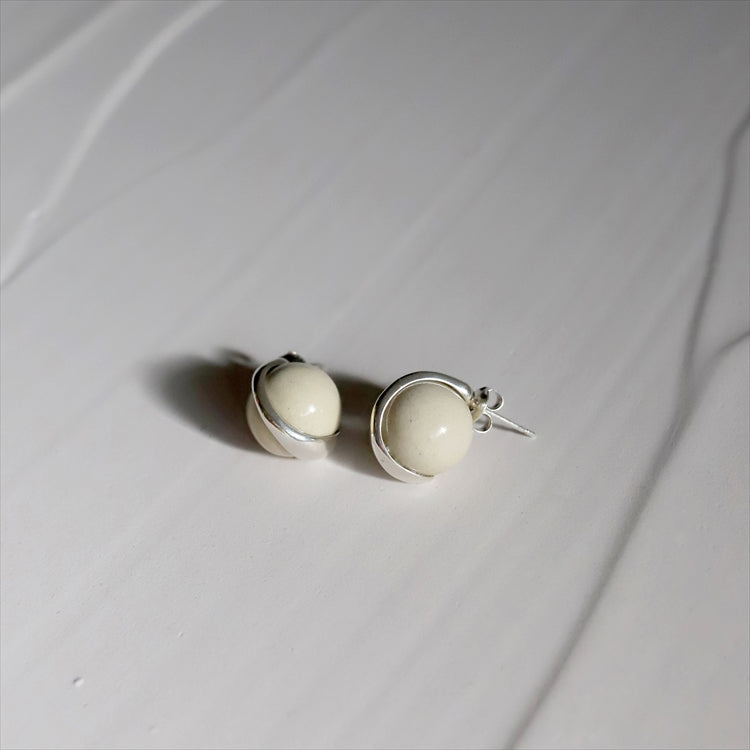 sphere earrings