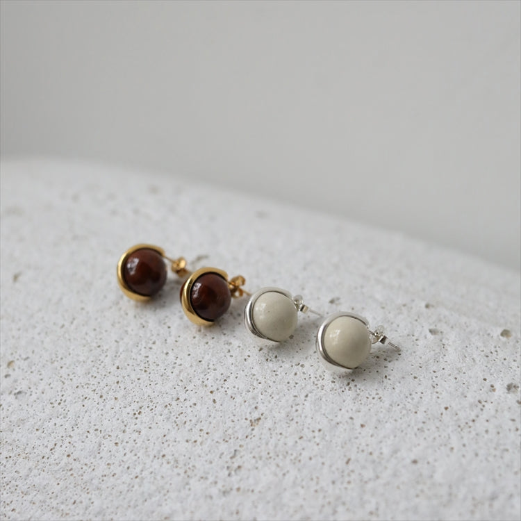 sphere earrings