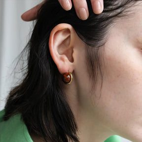 sphere earrings