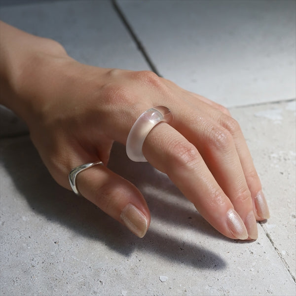 [ONLY STOCK] fog glass ring