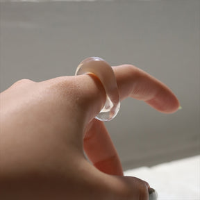 [ONLY STOCK] blur glass ring